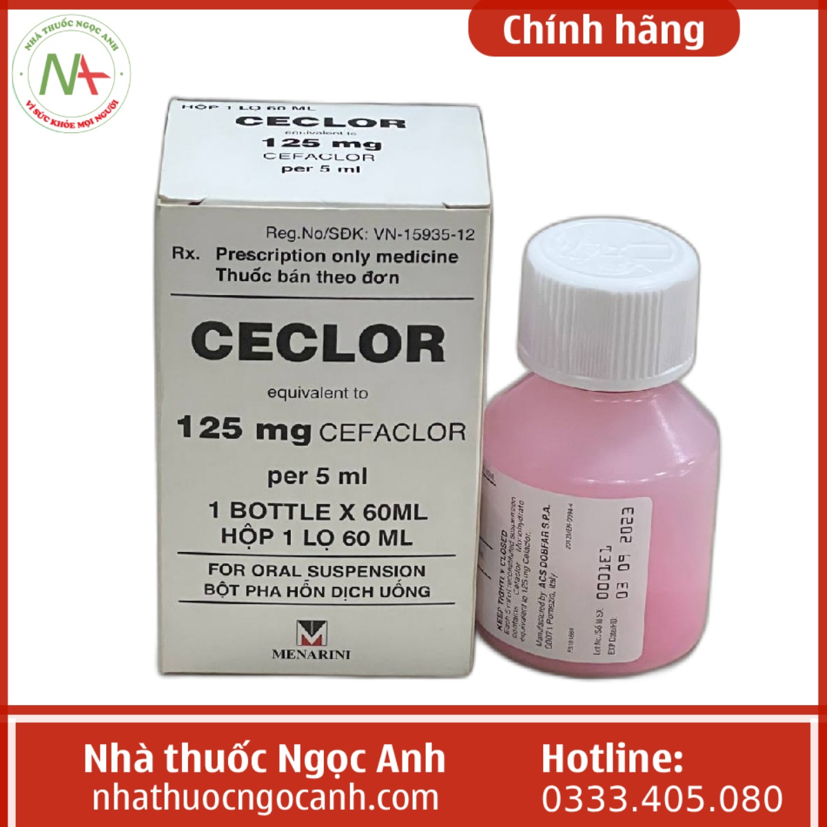 Ceclor 125mg/5ml