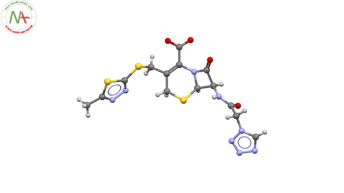 Cấu trúc phân tử Cefazolin