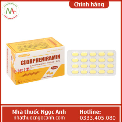 Clorpheniramin 4mg Khapharco