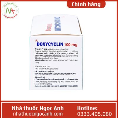 Doxycyclin 100 mg Domesco