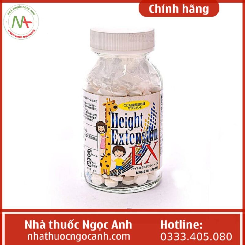 Extention Ex Thuốc tăng chiều cao Height Extension EX giá bao nhiêu, mua ở đâu?