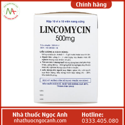 Lincomycin 500mg Vidipha