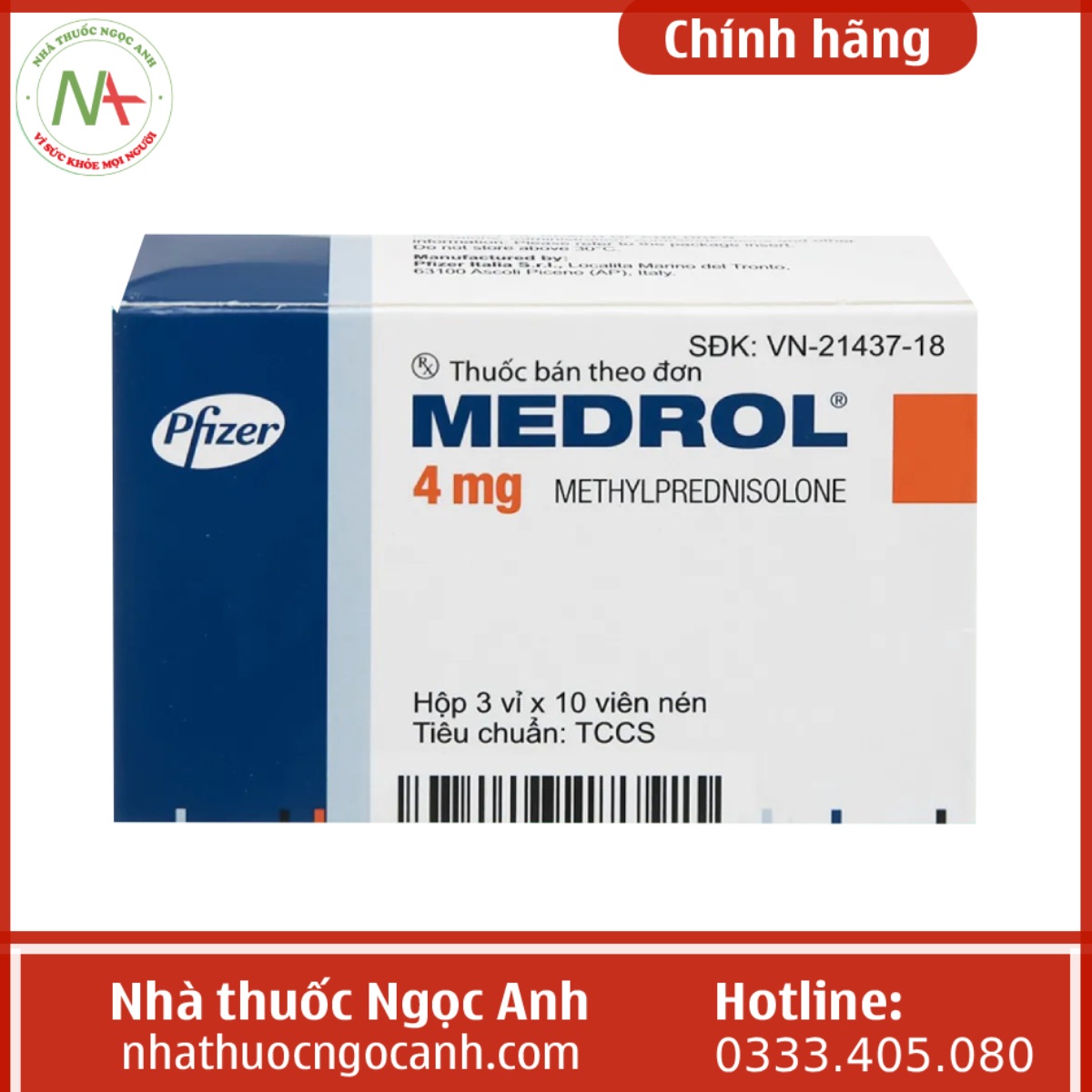 Medrol 4 mg