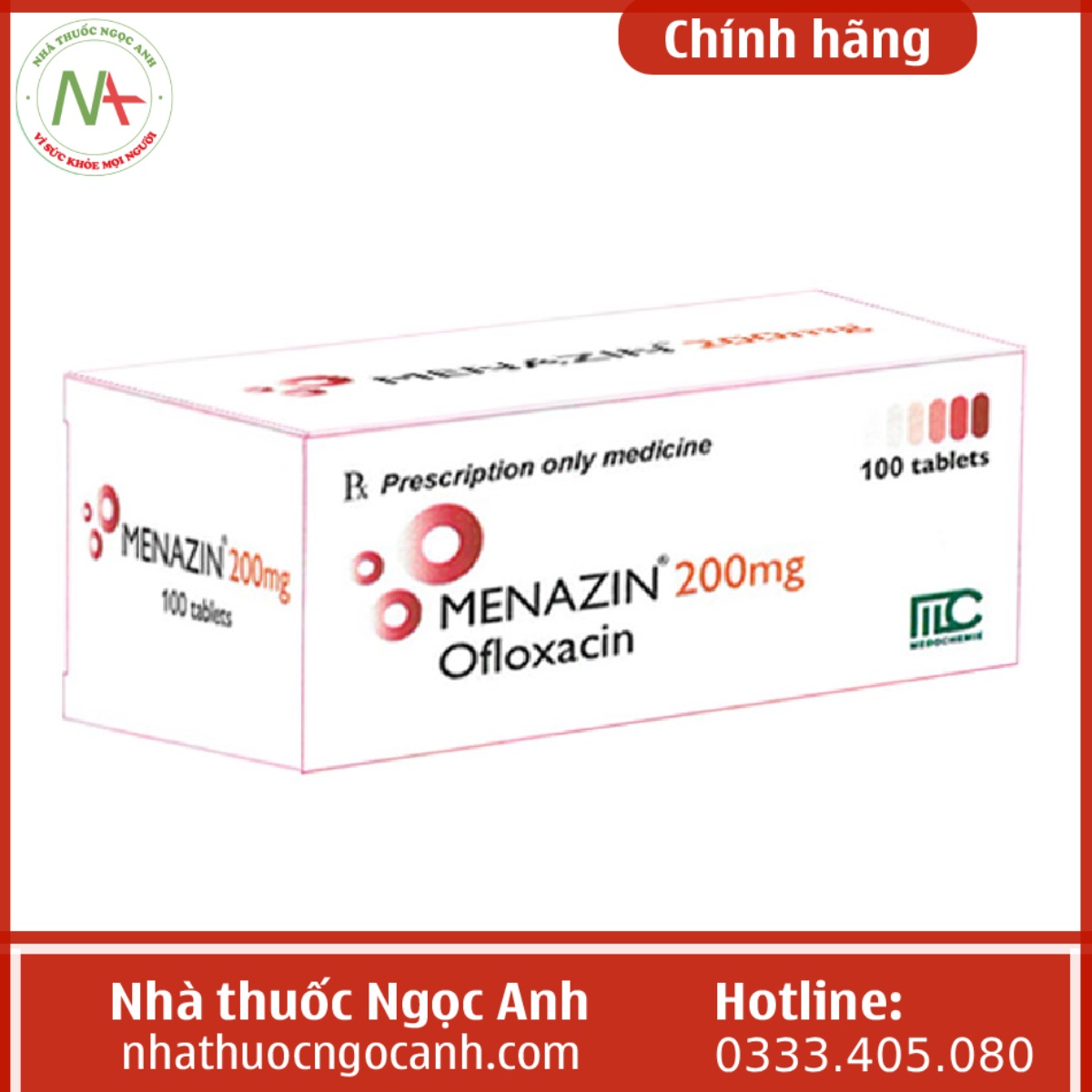 Menazin 200mg