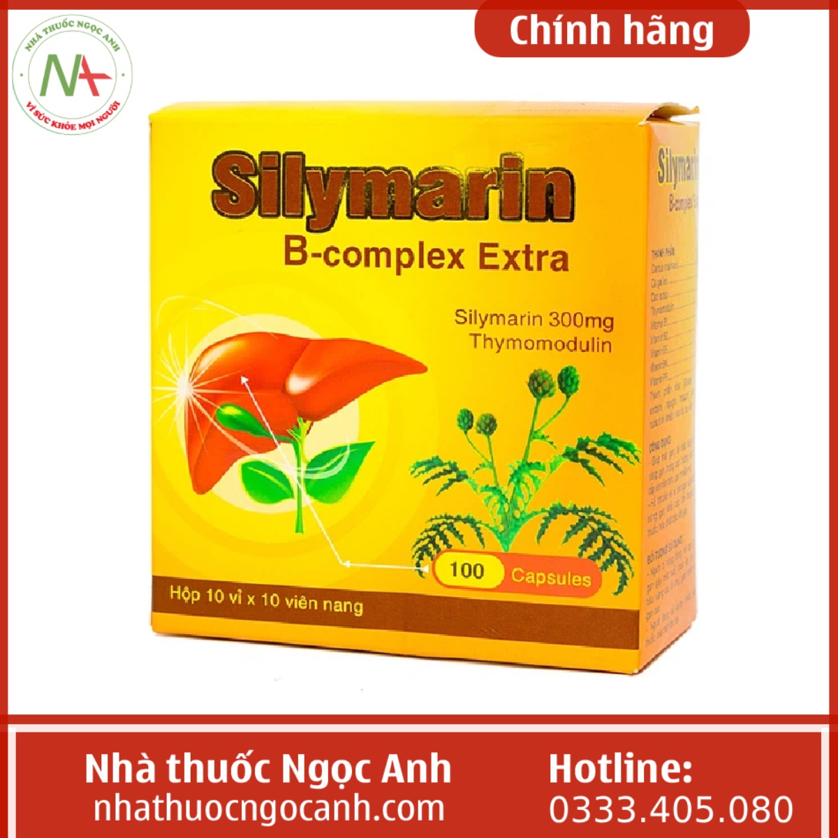 Silymarin B-Complex Extra USA Pharma