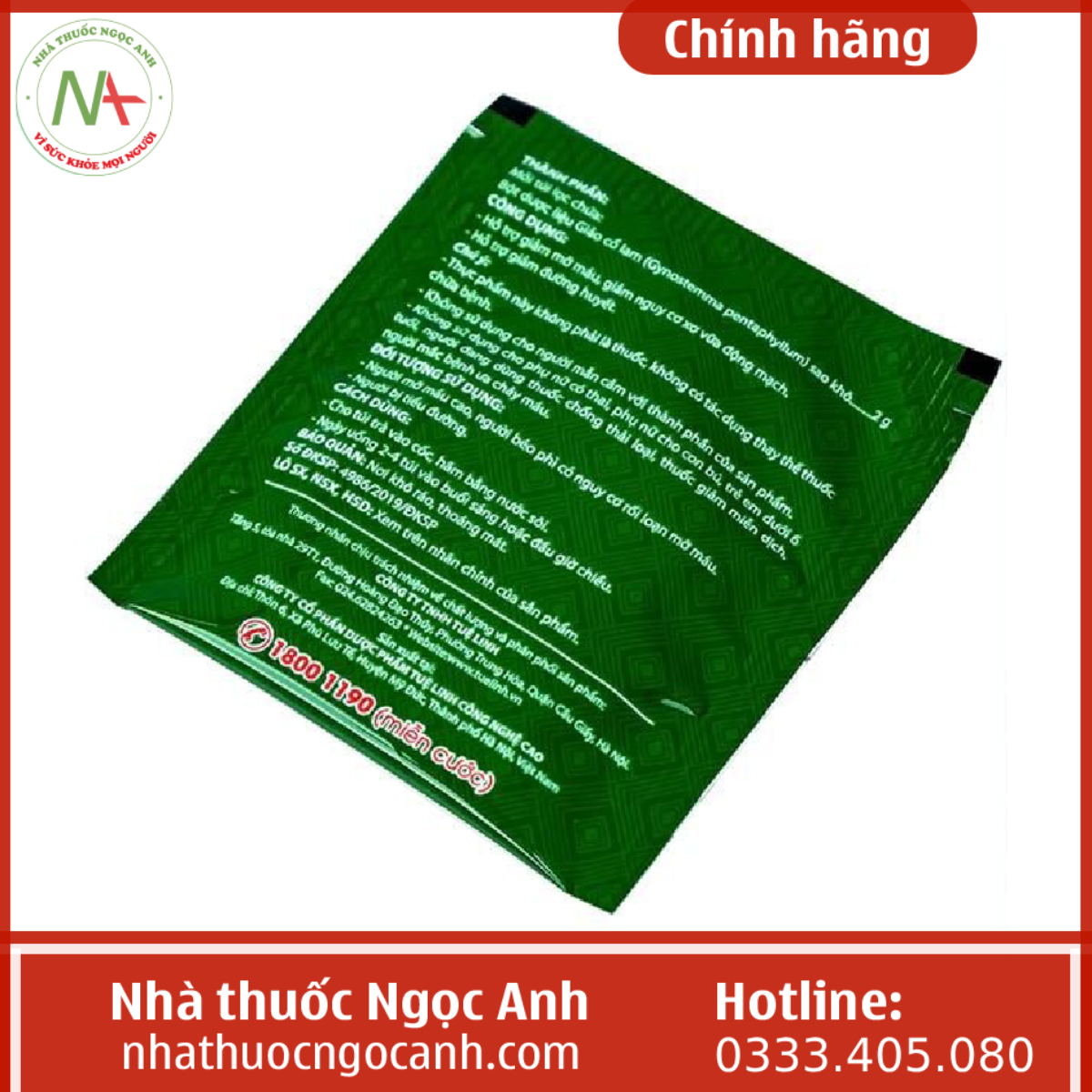 Trà Giảo Cổ Lam Tuệ Linh (gói)