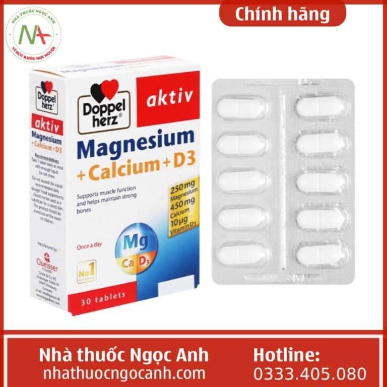 Doppelherz Aktiv Magnesium + Calcium + D3