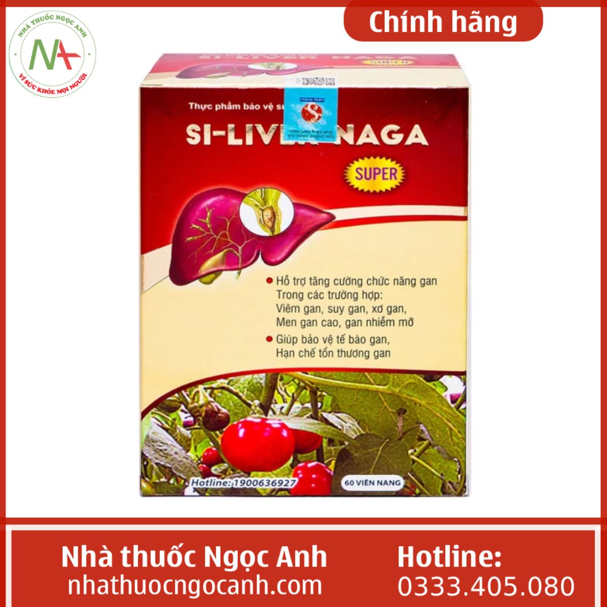 Viên uống Si-Liver Naga Super