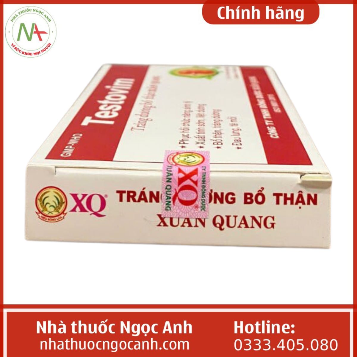 Testovim - Tráng Dương Bổ Thận Xuân Quang