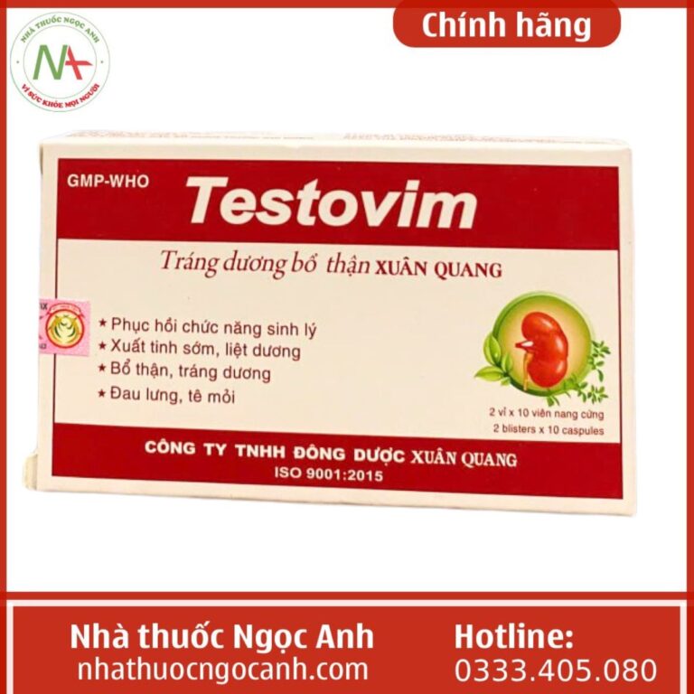 Testovim - Tráng Dương Bổ Thận Xuân Quang