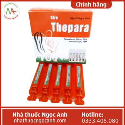 Thuốc Thepara 300mg/10ml Hadiphar