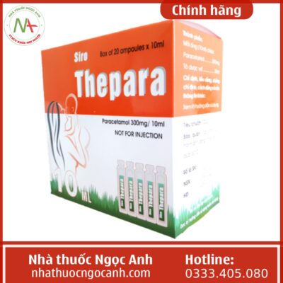 Thuốc Thepara 300mg/10ml Hadiphar