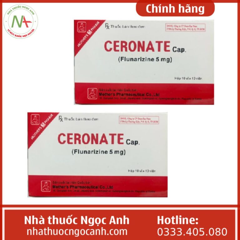 Thuốc Ceronate Cap. 5mg Mother’S Pharma