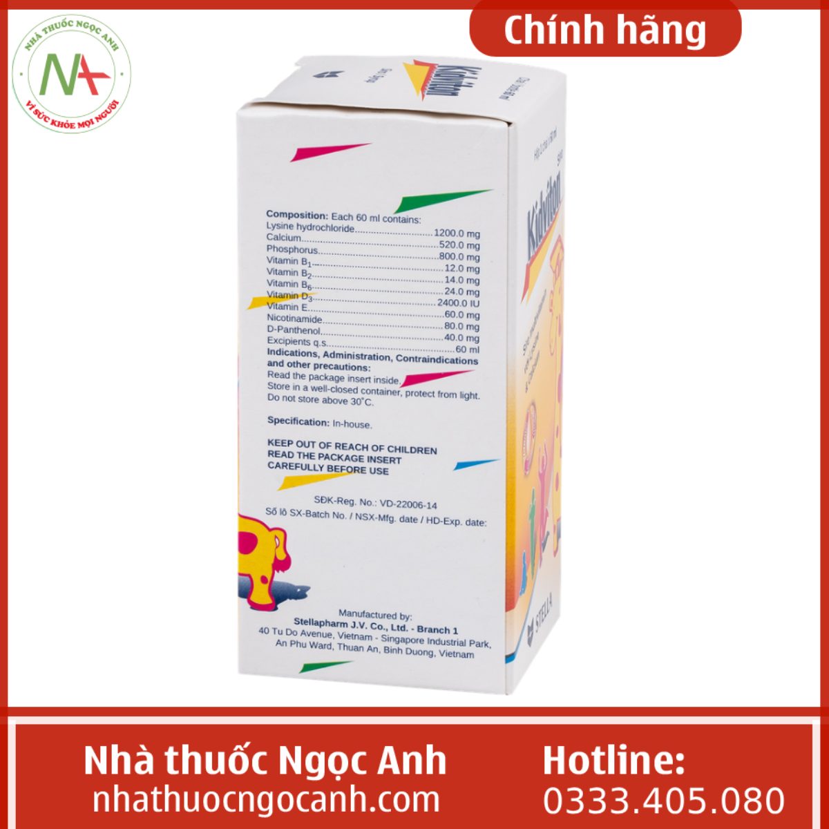 Thuốc Kidviton 60ml