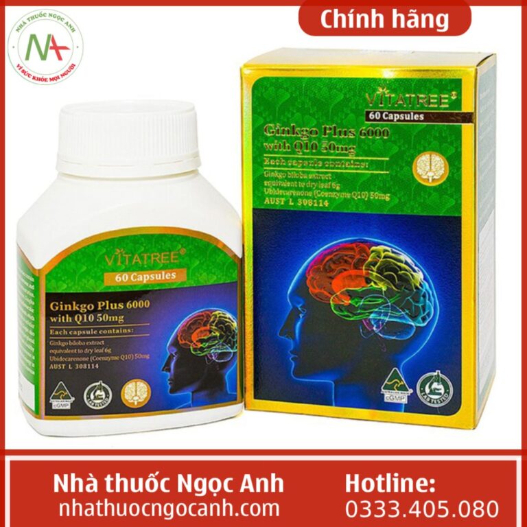 Vitatree Ginkgo Plus 6000 With Q10 50mg