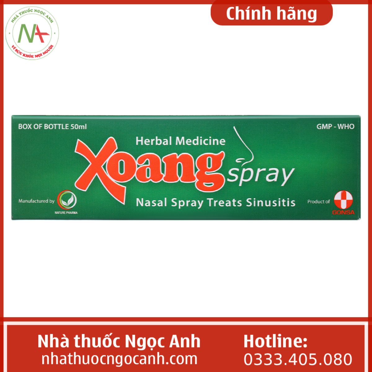 thuốc Xoang Spray 50ml