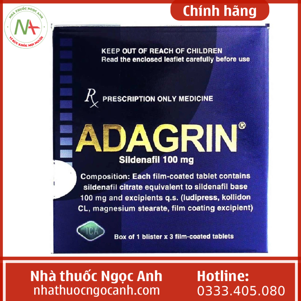 Adagrin 100mg