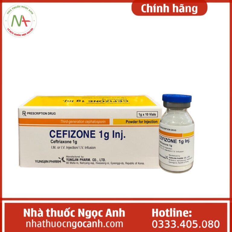 Cefizone 1g Inj