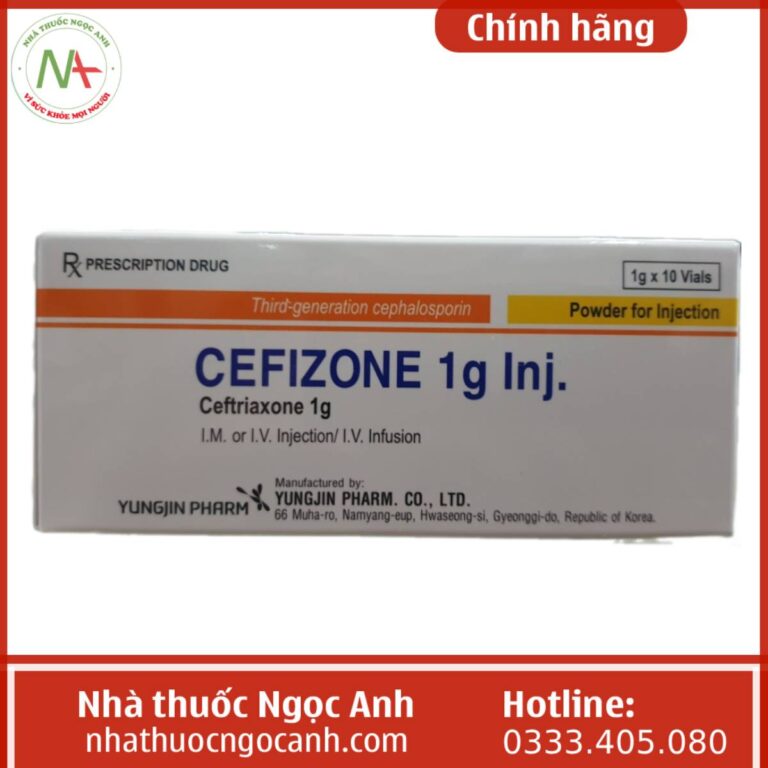 Cefizone 1g Inj