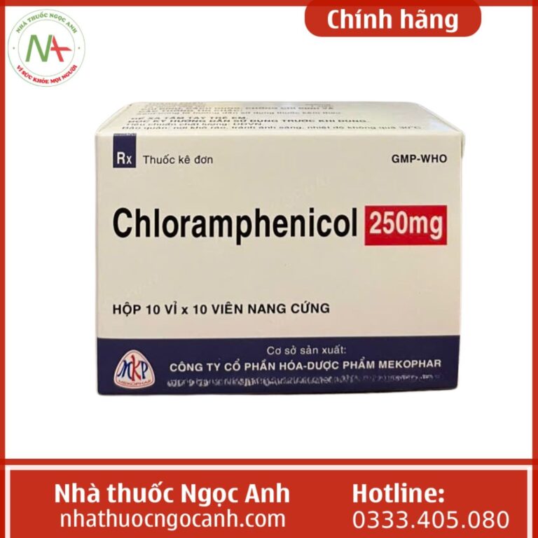 Chloramphenicol 250mg Mekophar