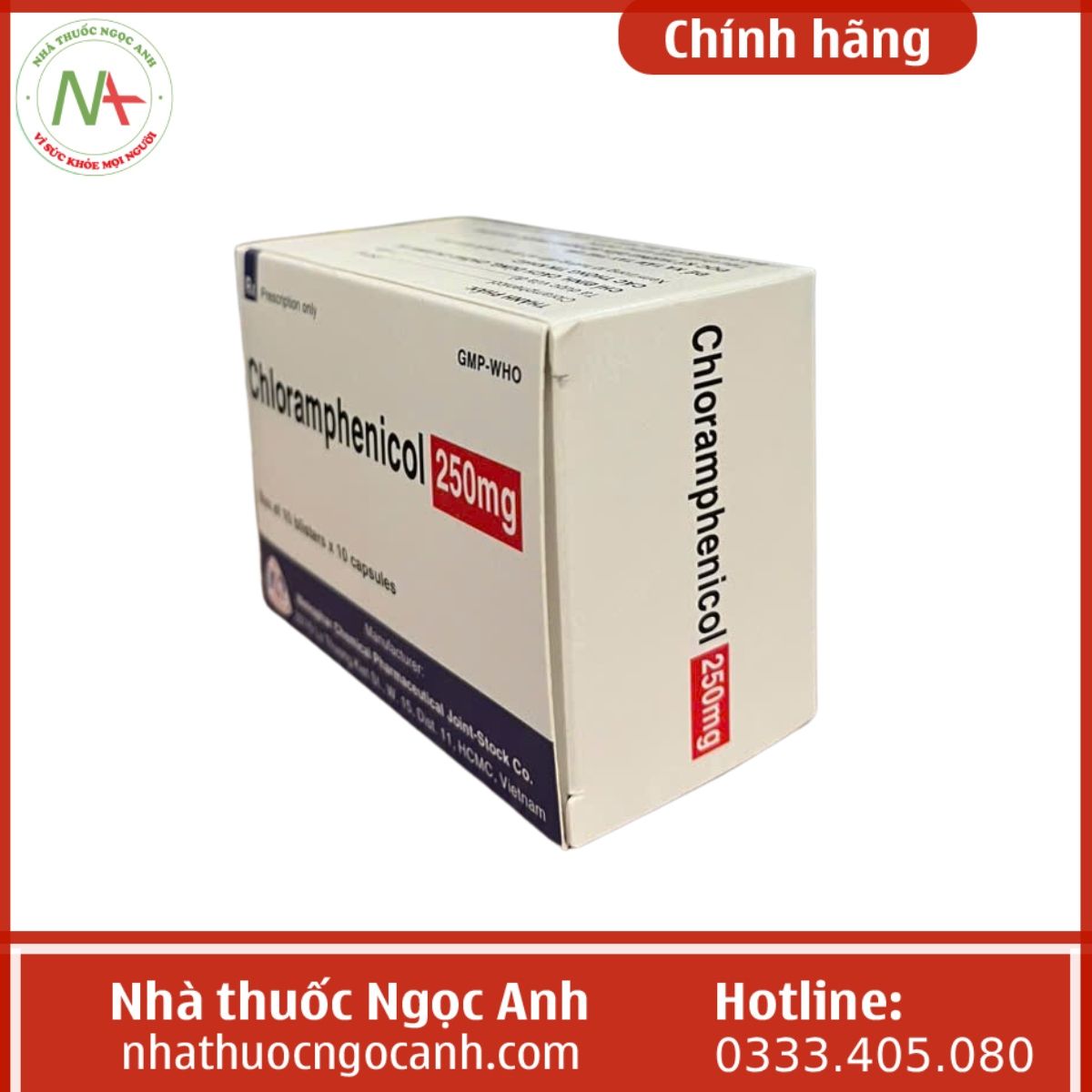 Chloramphenicol 250mg Mekophar