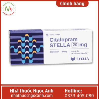 Citalopram STELLA 20 mg