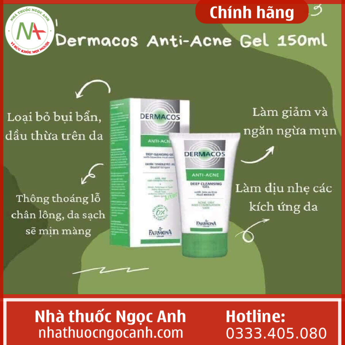 Dermacos Anti-Acne Deep Cleansing Gel
