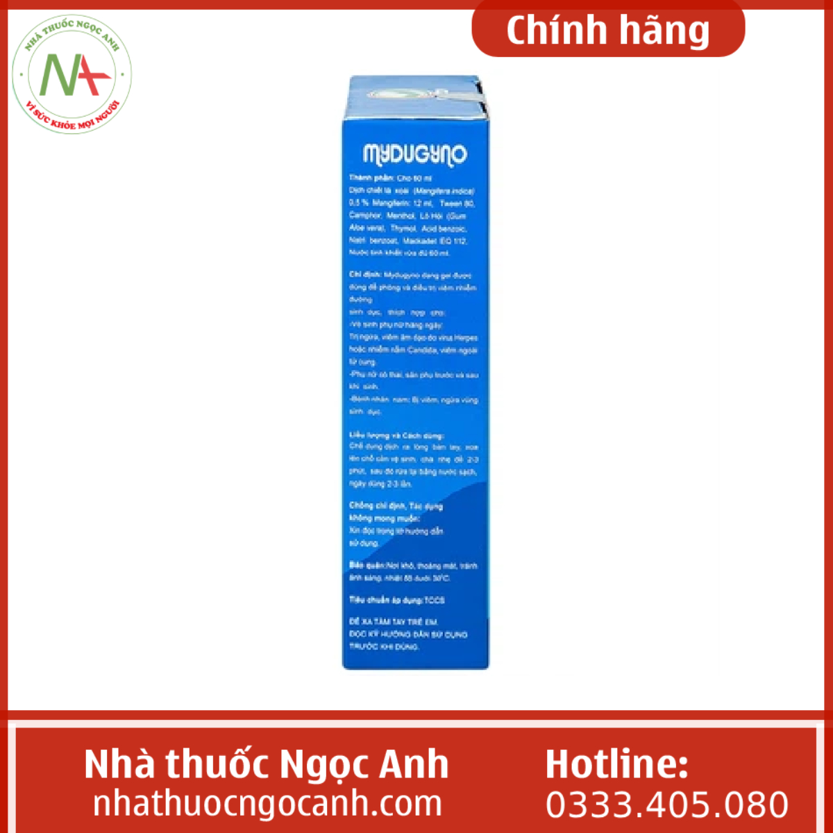 Gel vệ sinh phụ nữ Mydugyno