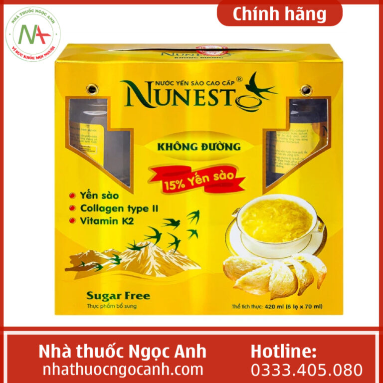 Nuoc Yen Sao Cao Cap Nunest Khong Duong