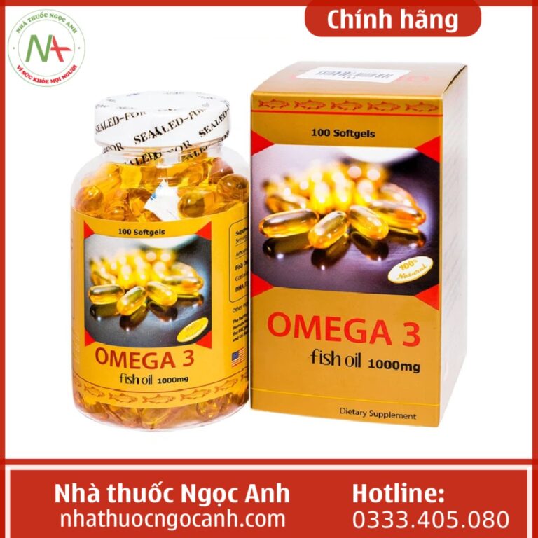 Omega-3 Fish Oil 1000mg Sirio Pharma