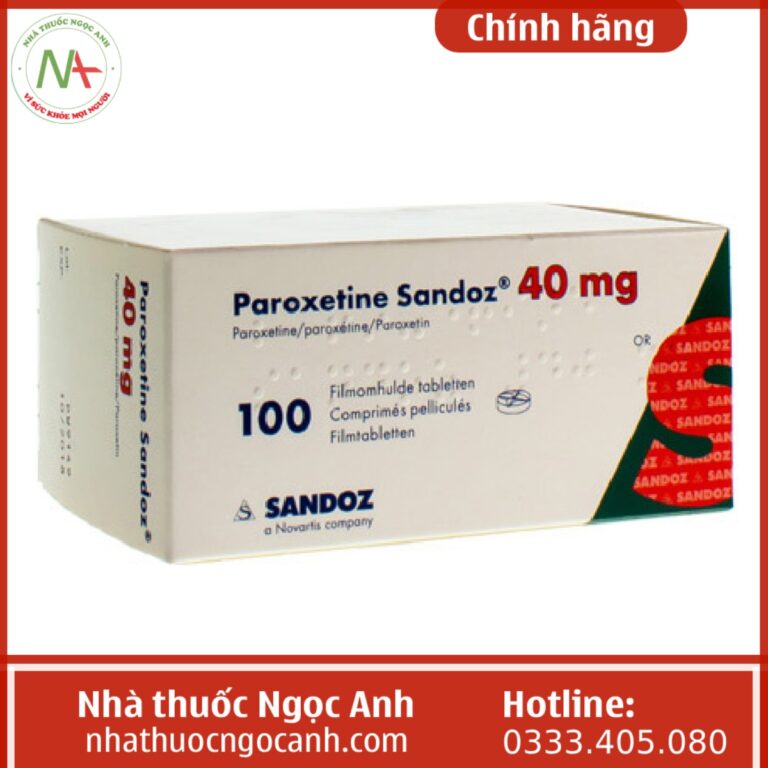 Paroxetine Sandoz 40 mg