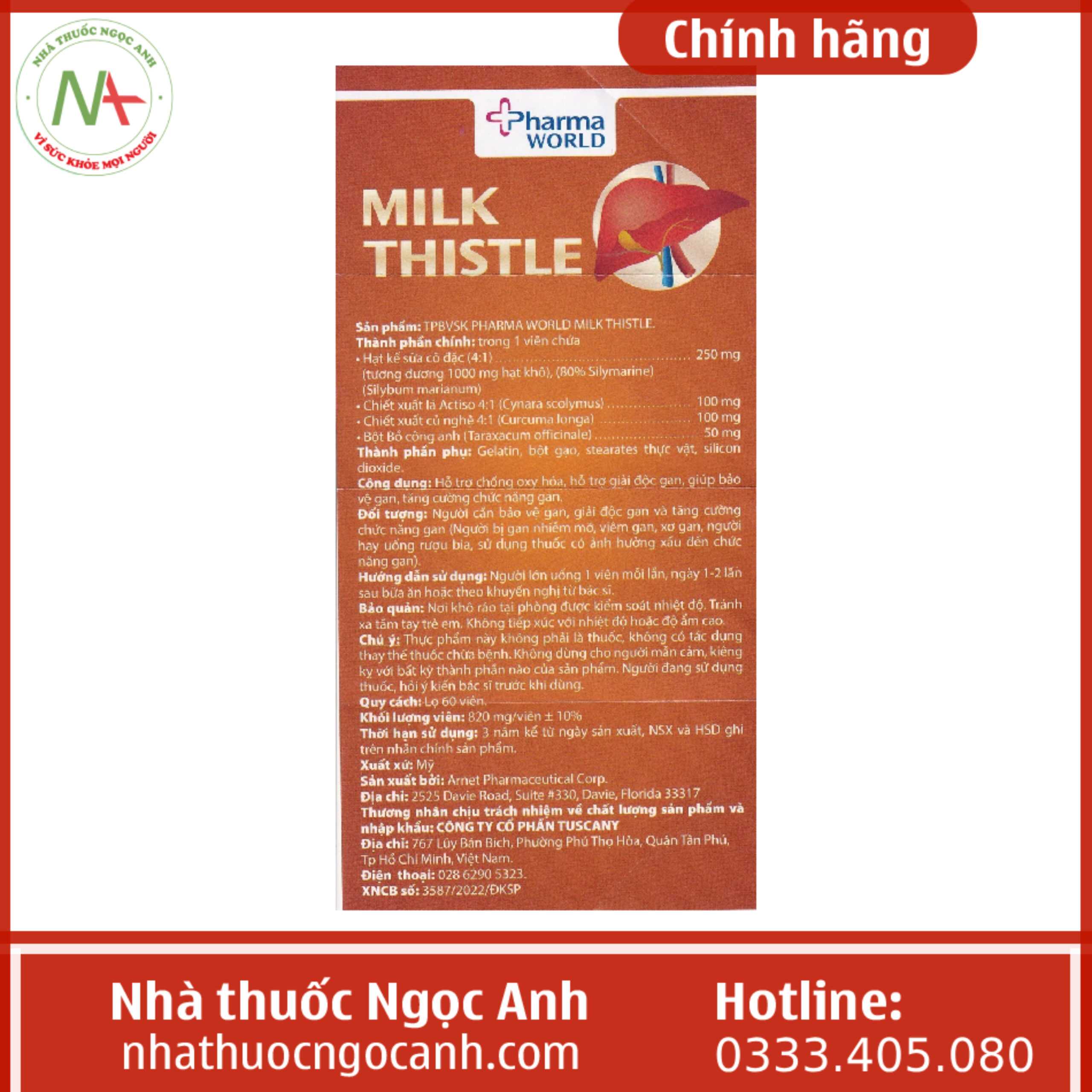 Pharma World Milk Thistle