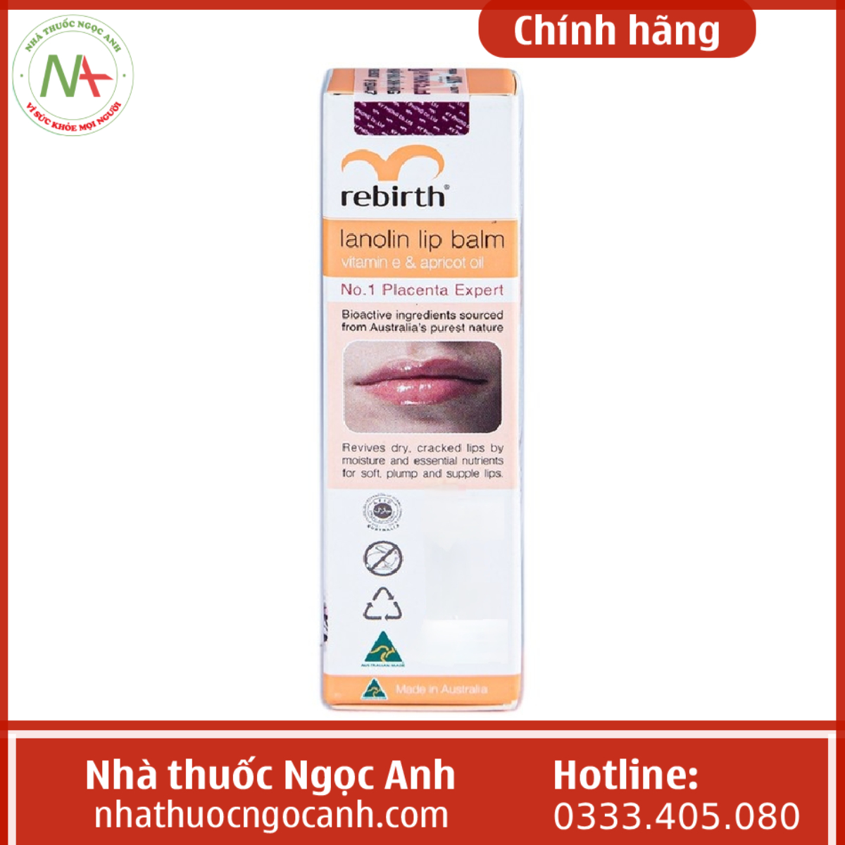 Rebirth Lanolin Lip Balm