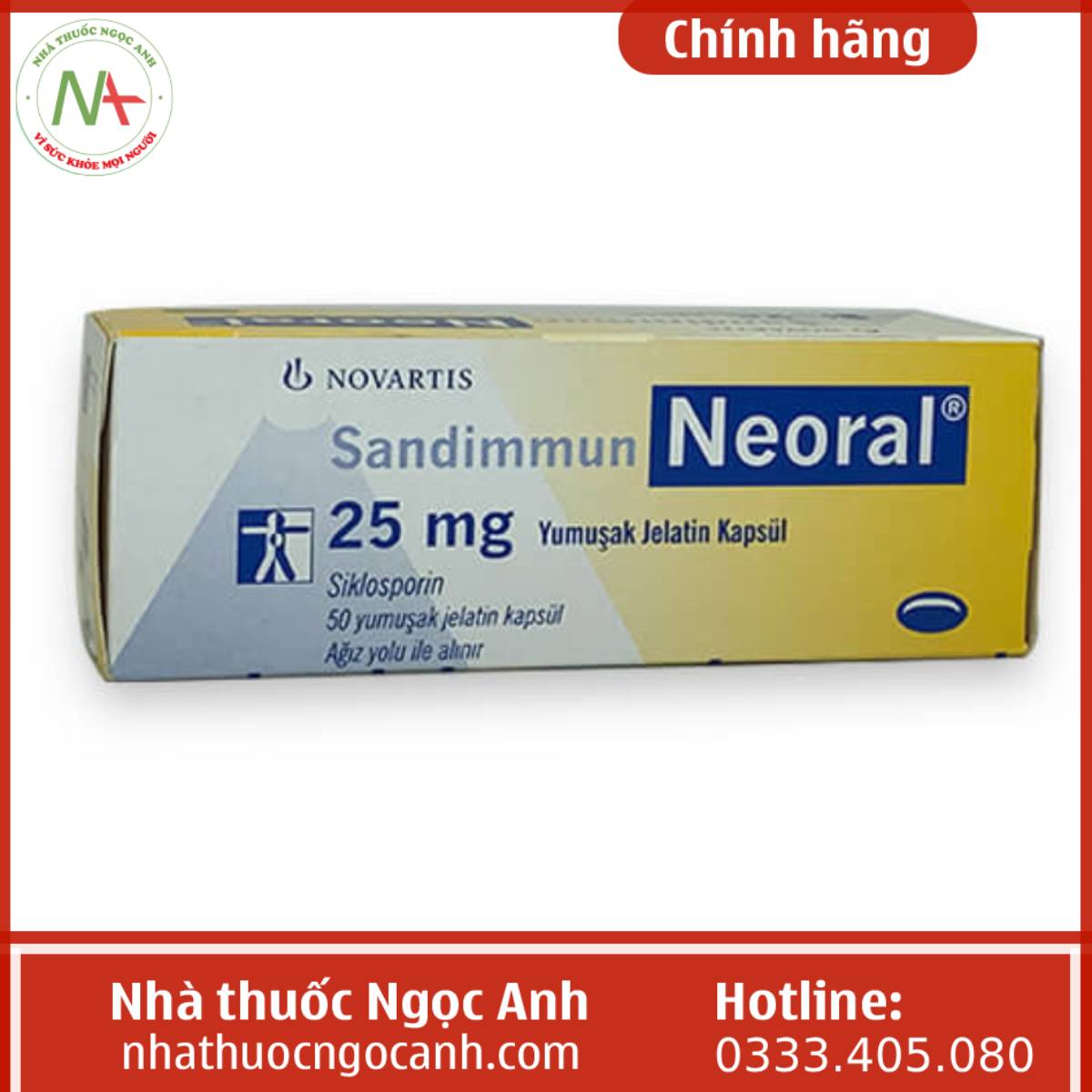 Sandimmun Neoral 25mg