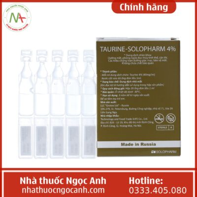 Taurine-Solopharm 4%