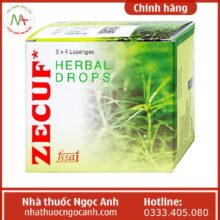 Viên ngậm Zecuf Herbal Drops