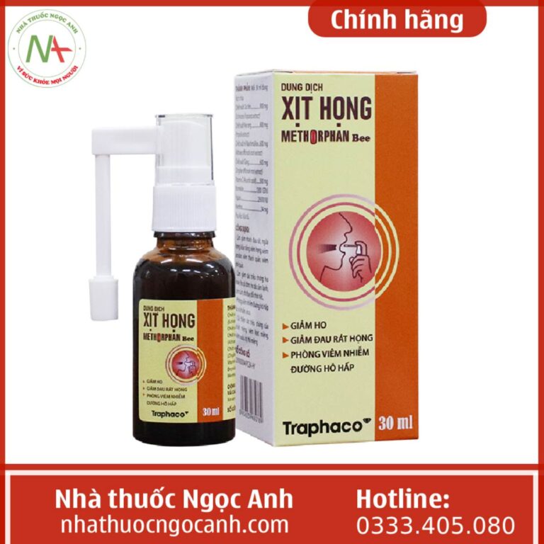 Xịt Họng Methorphan Bee