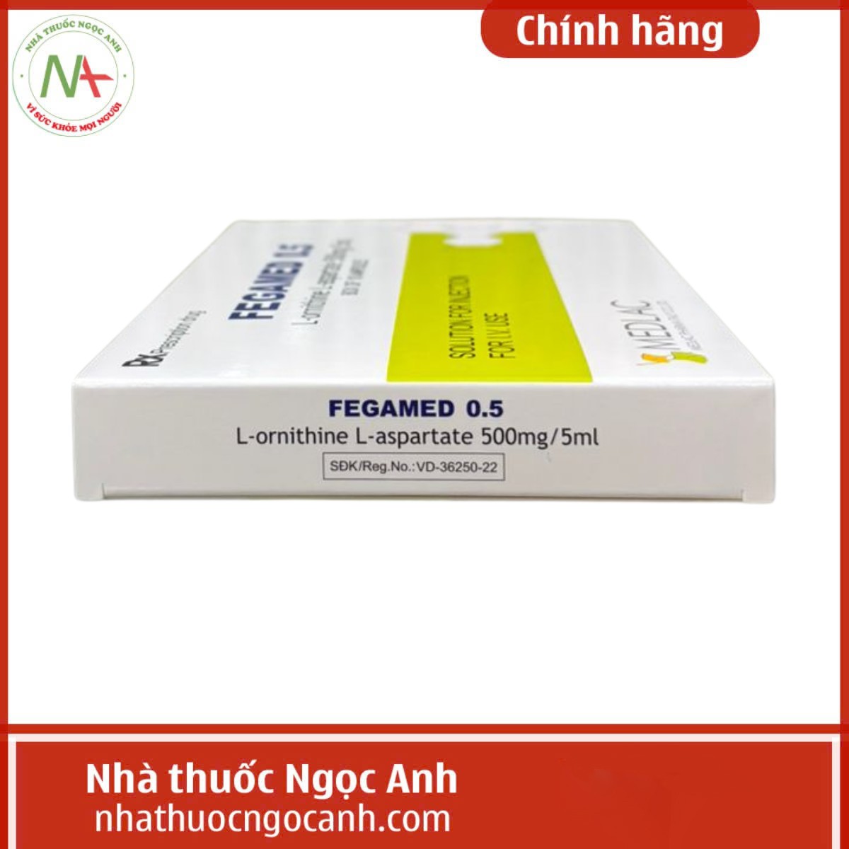Fegamed 0.5 Medlac là thuốc gì, giá bao nhiêu, mua ở đâu?