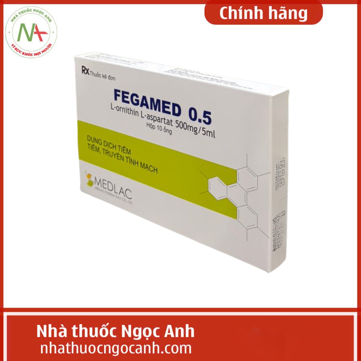 Fegamed 0.5 Medlac là thuốc gì, giá bao nhiêu, mua ở đâu?