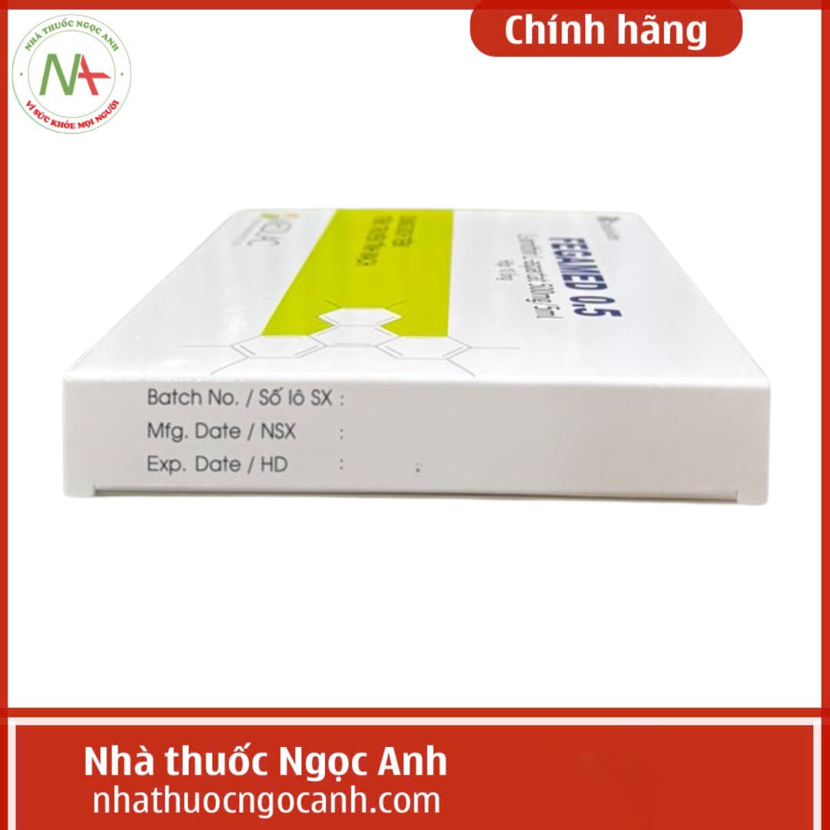 Fegamed 0.5 Medlac là thuốc gì, giá bao nhiêu, mua ở đâu?