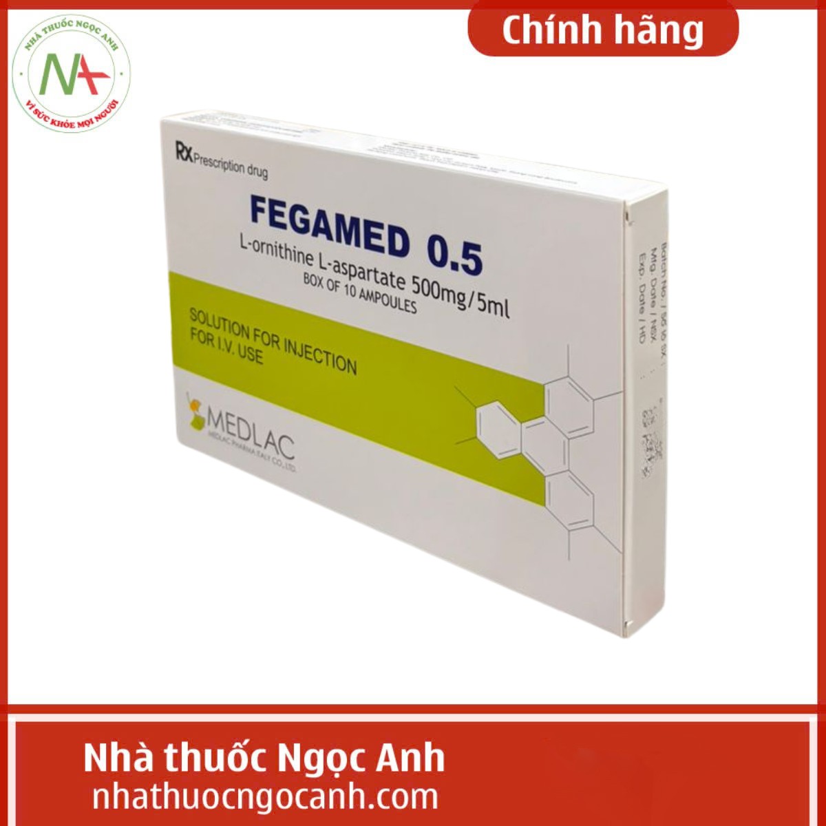 Fegamed 0.5 Medlac là thuốc gì, giá bao nhiêu, mua ở đâu?