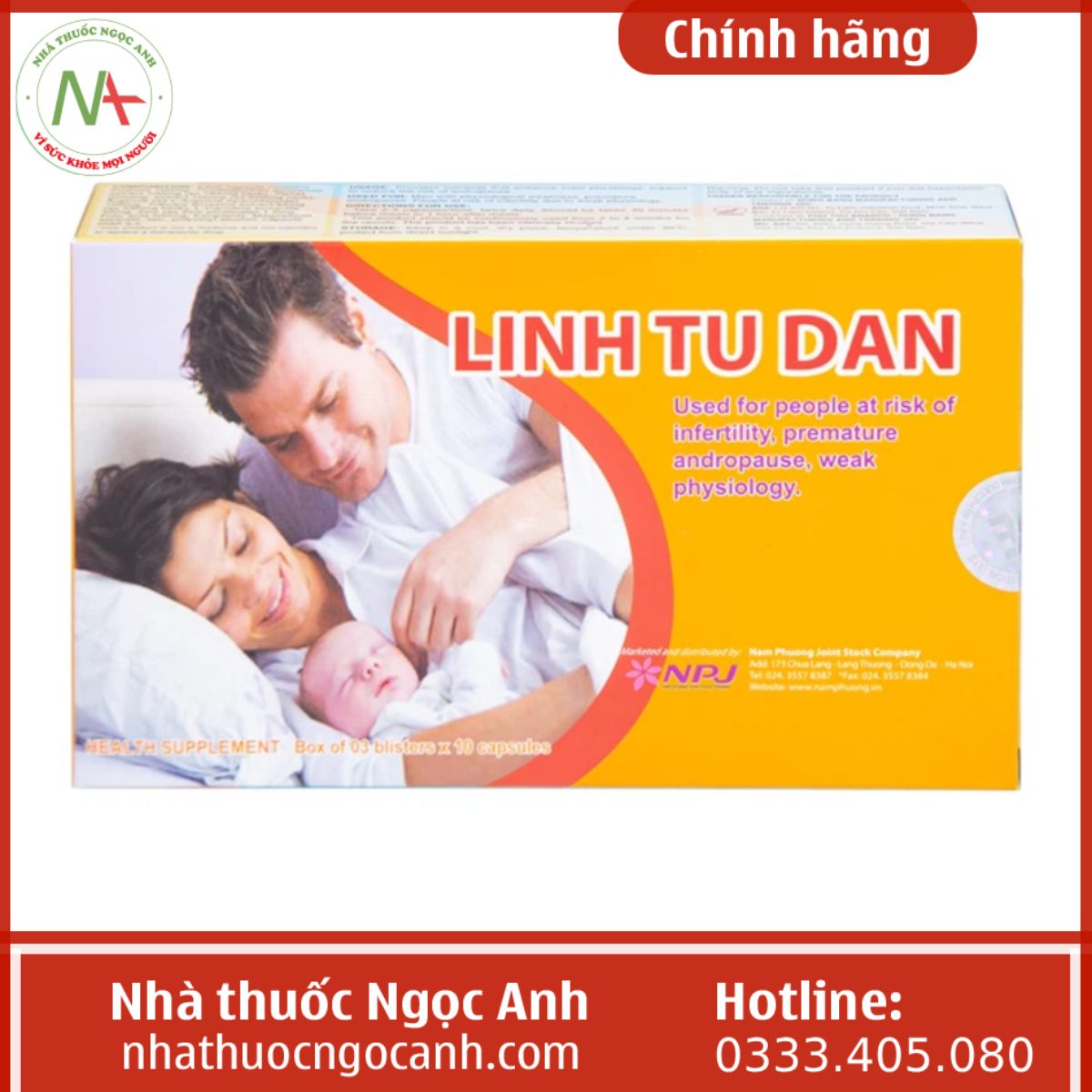 Viên uống Linh Tự Đan