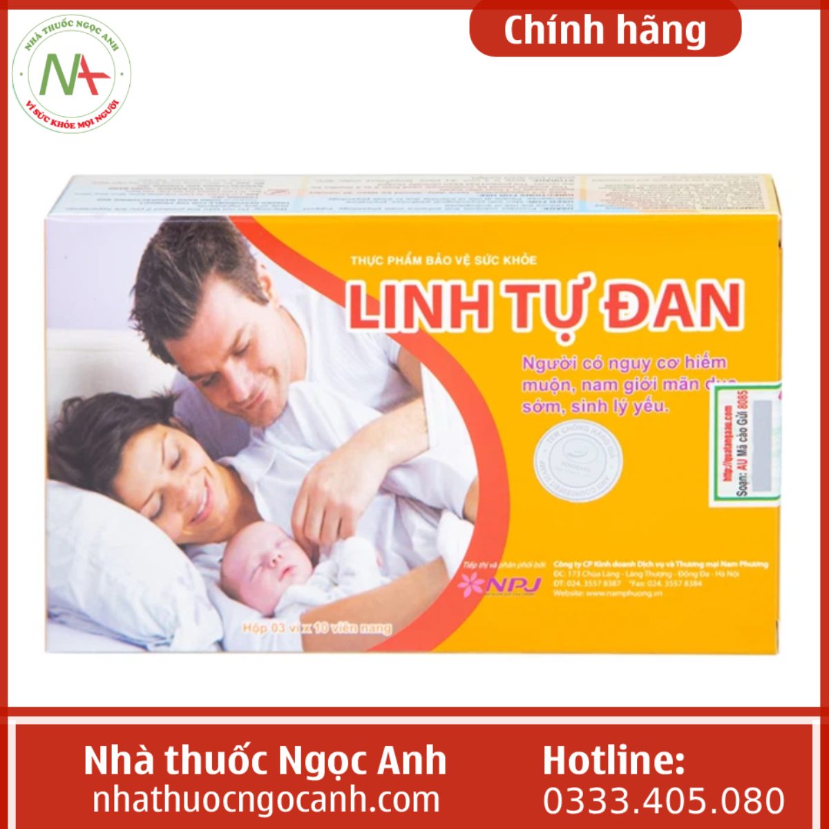 Viên uống Linh Tự Đan