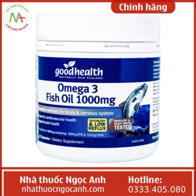 Omega 3 Fish Oil 1000mg Good Health