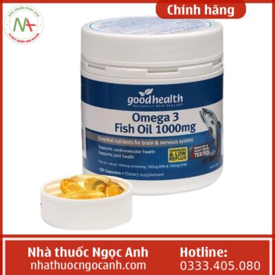 Omega 3 Fish Oil 1000mg Good Health