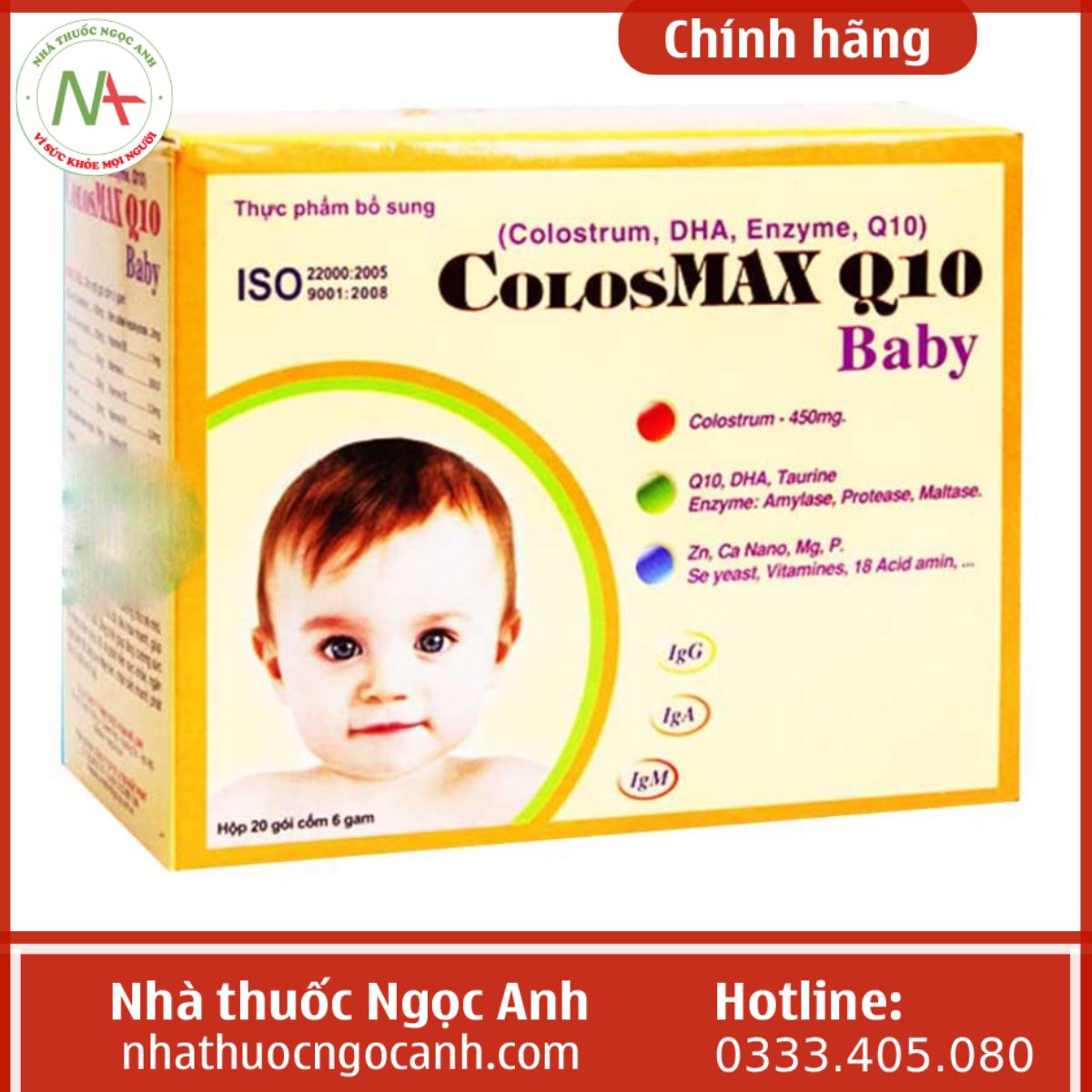 Sữa non Colosmax Q10 Baby