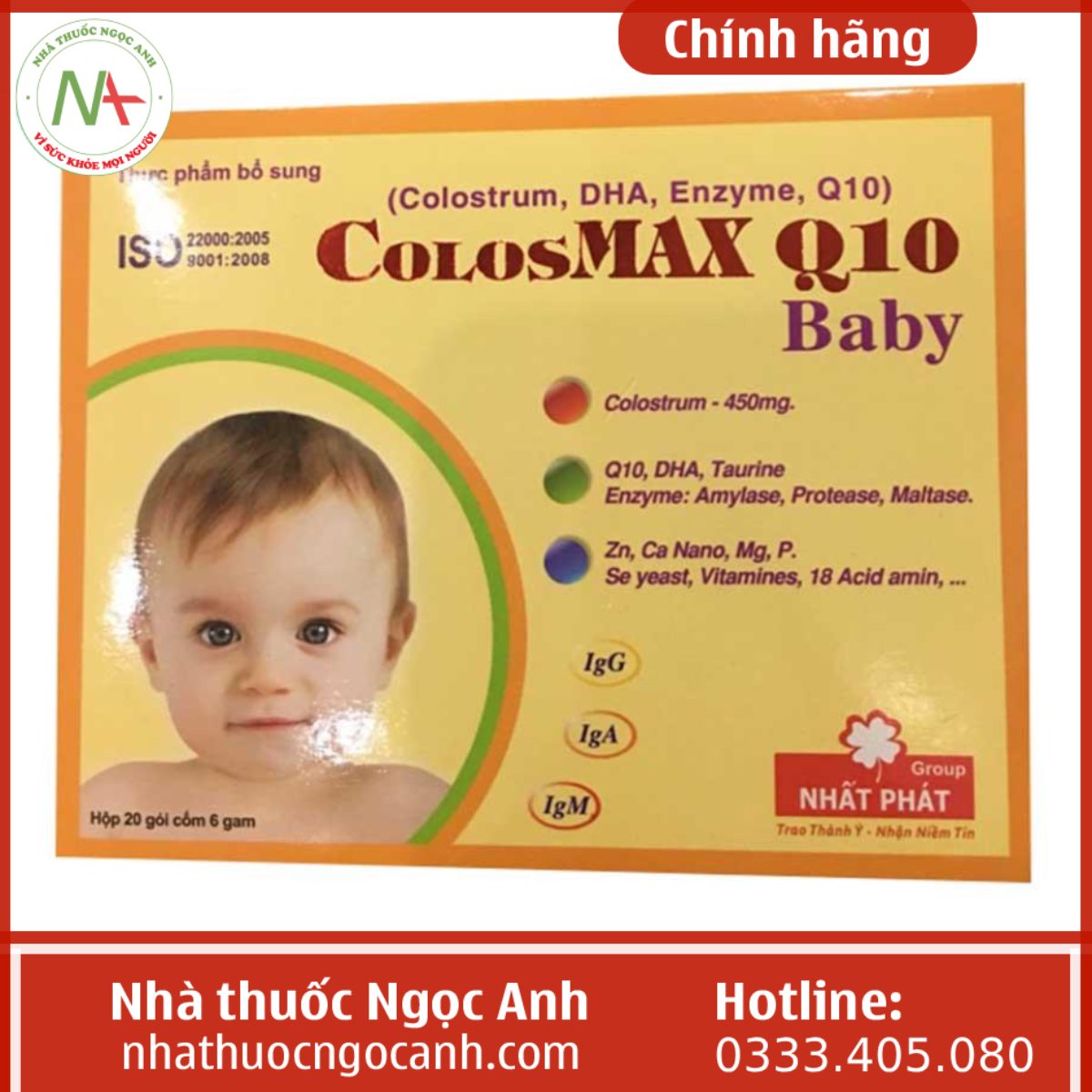 Sữa non Colosmax Q10 Baby