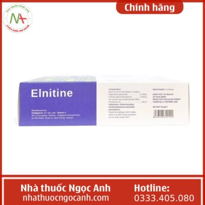 Hình ảnh thuốc Elnitine