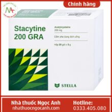Thuốc Cốm pha dung dịch uống Stacytine 200 GRA Stella