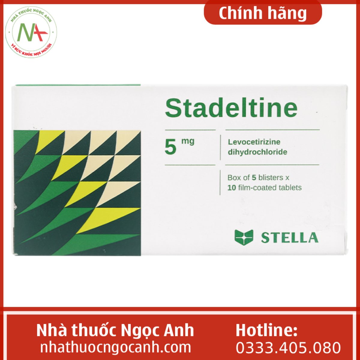 Thuốc Stadeltine 5mg